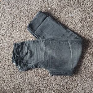 FOREVER 21 Womens HighRise Black Wide Leg Jeans